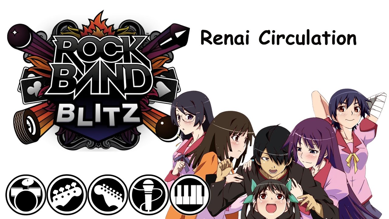 Rock Band Blitz - "Renai Circulation" Playthrough 5 Stars