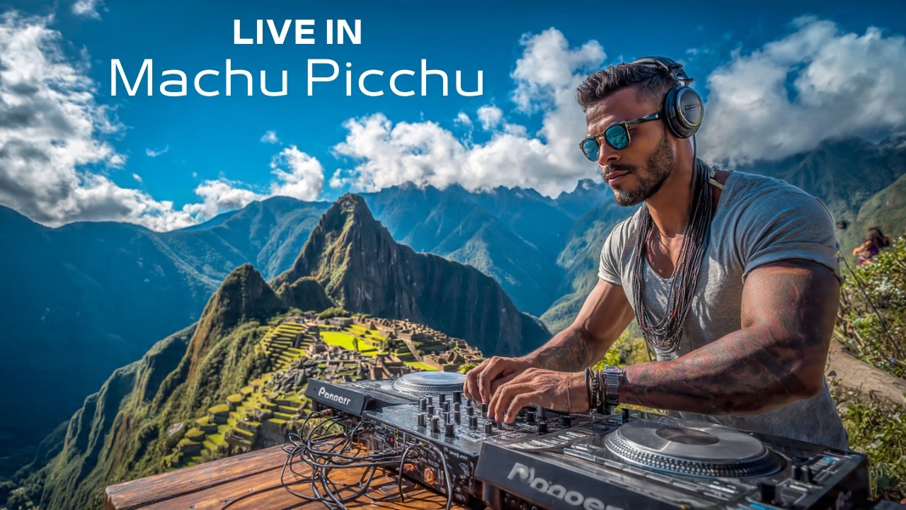 Deep House Mix - Live In - Machu Picchu - Cusco - Peru 🇵🇪 4K