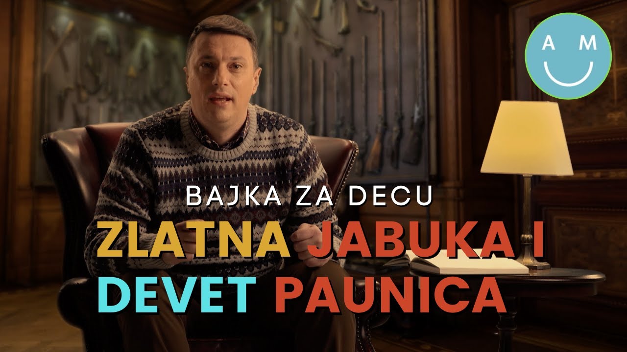 Zlatna jabuka i devet paunica | ANDRIJA Milošević priča najlepše BAJKE za DECU