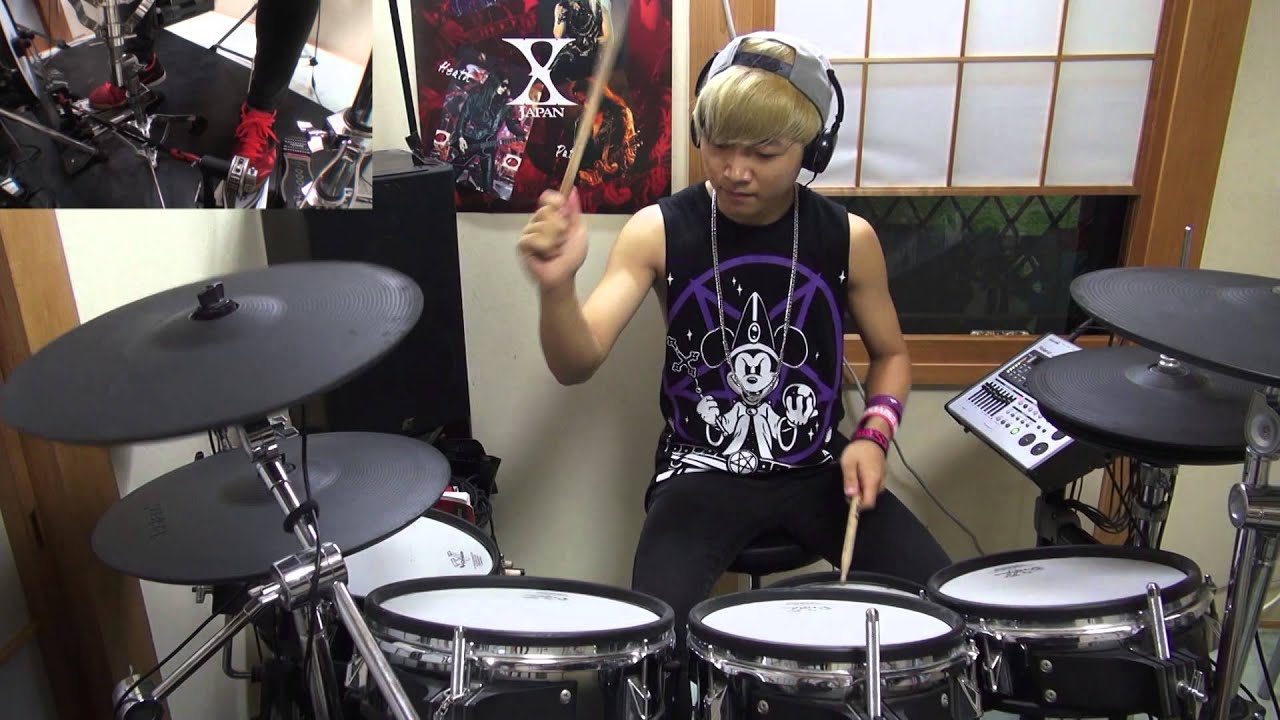 Fear, and Loathing in Las Vegas 「Just Awake」Drum Cover　高校生ドラマー