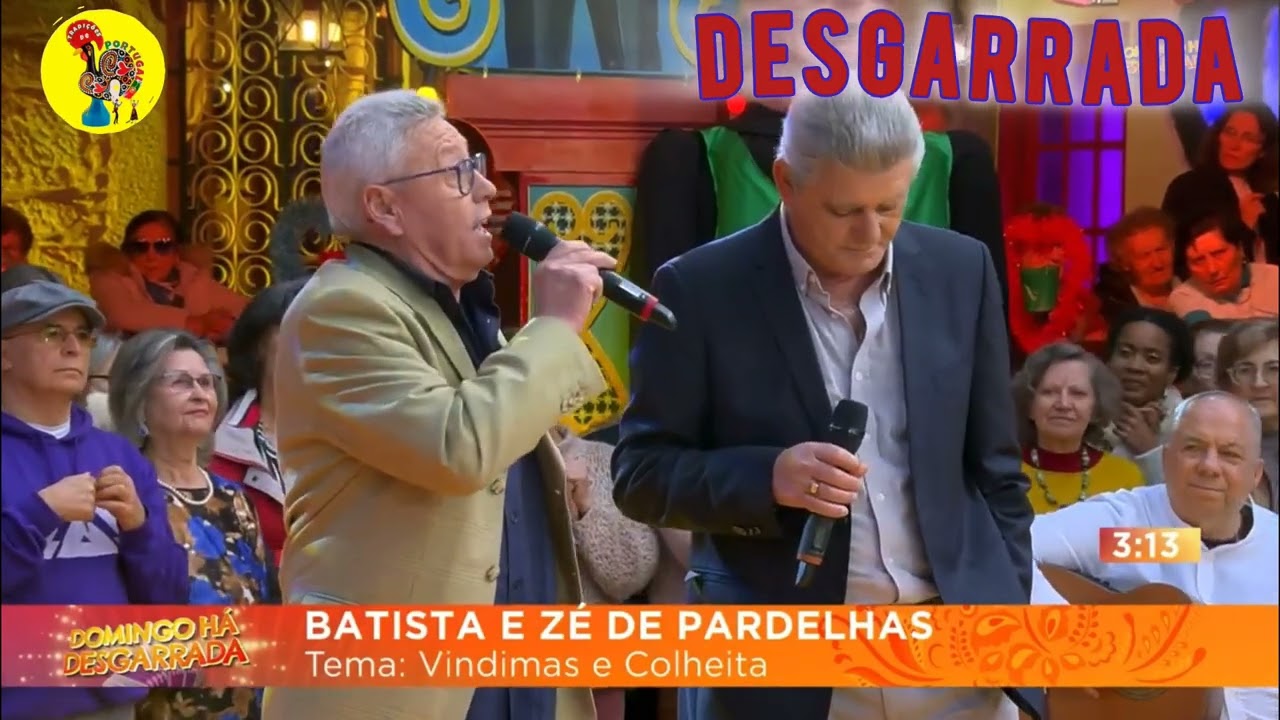 Grande Desgarrada 🌶Picante Entre o Batista e Zé Pardelhas 💥Vindimas e Colheita