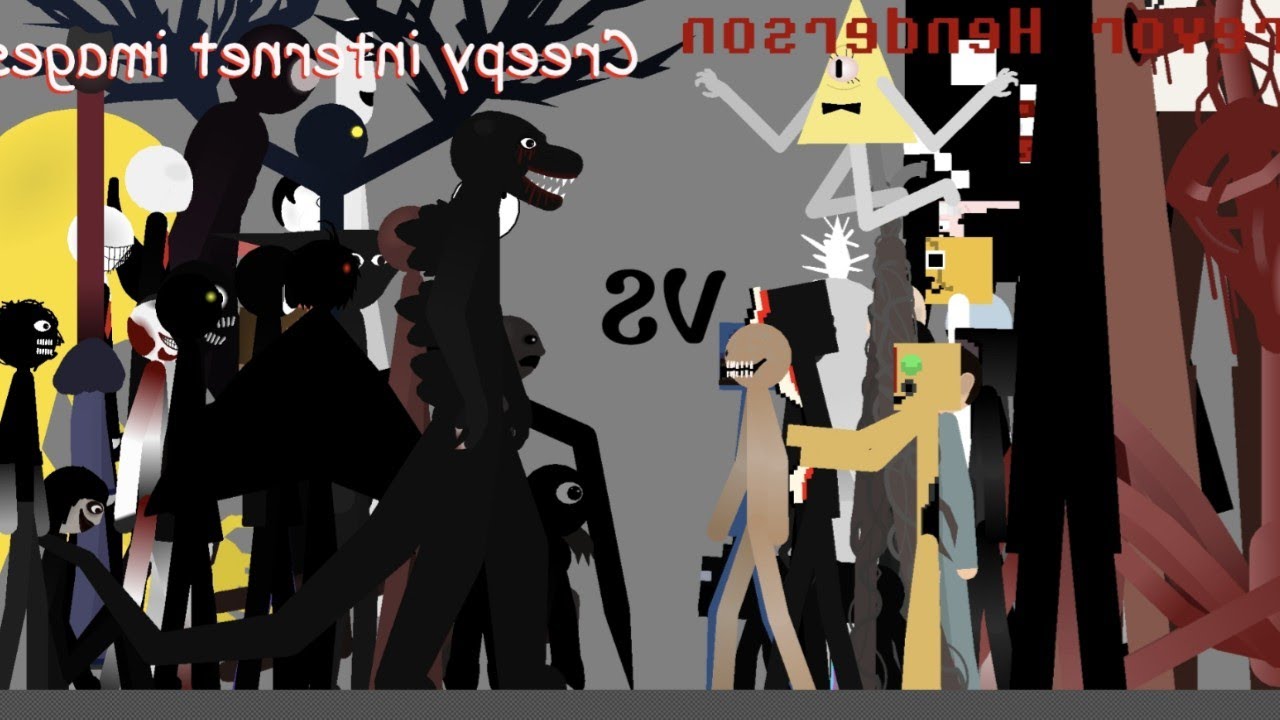 Creepy Internet images vs Trevor Henderson 