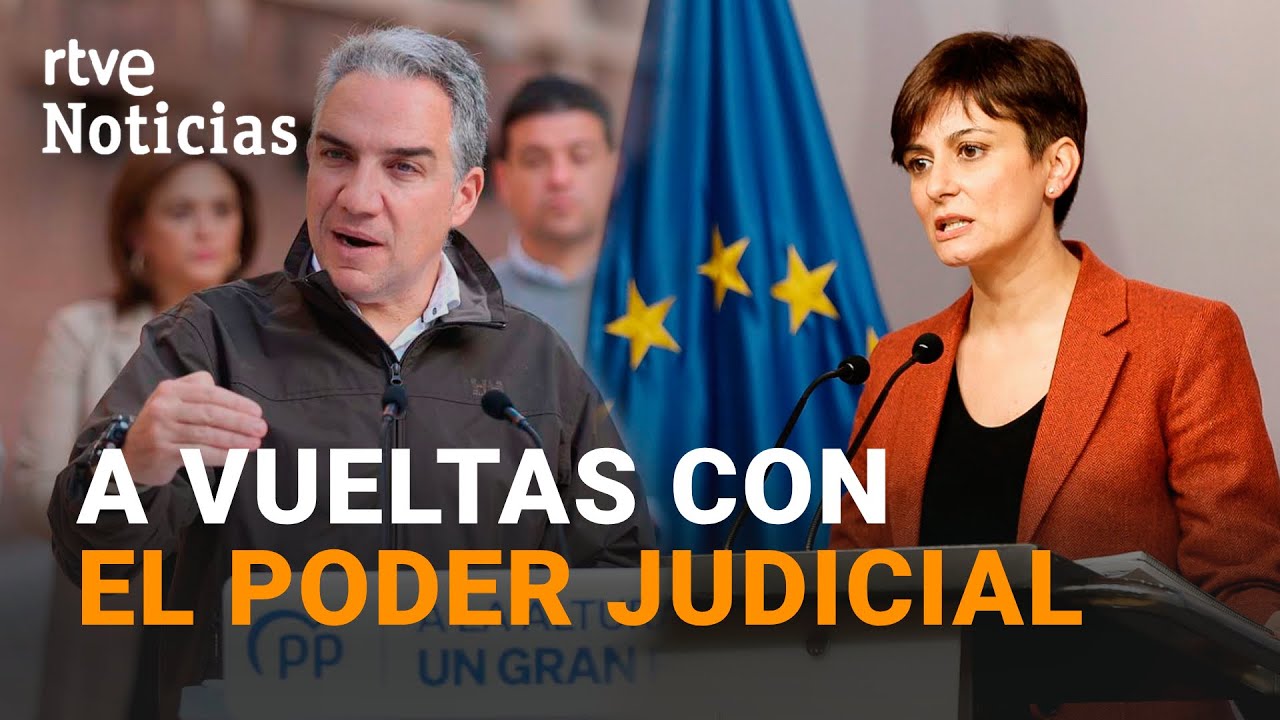 CGPJ: El PP INSISTE en la REFORMA y para el GOBIERNO 