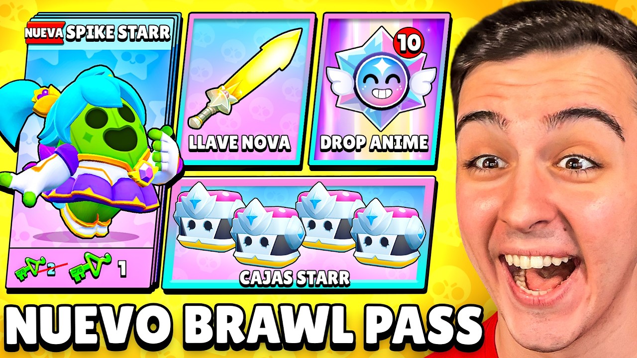 COMPRO y MAXEO el NUEVO PASE EXCLUSIVO 😱🚨 Brawl Stars
