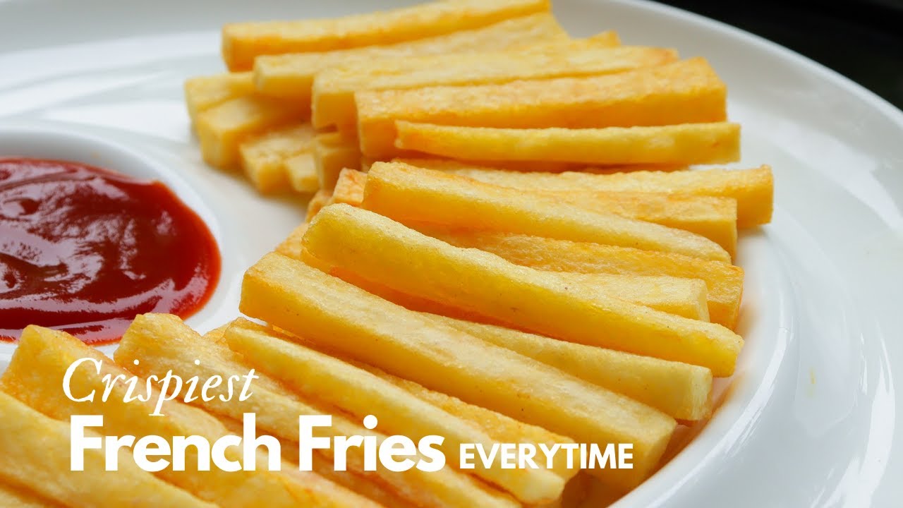 How to Make Crispiest French Fries Every time | French Fries recipe - step by step process