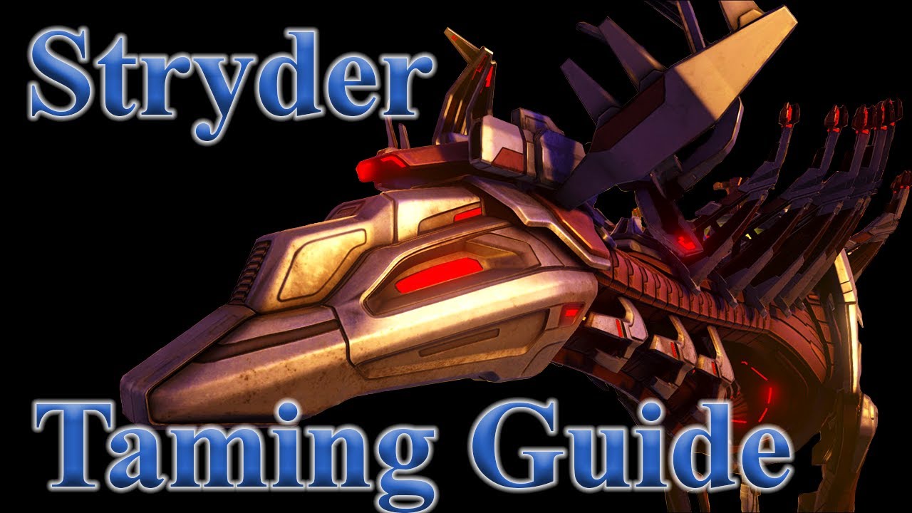 STRYDER TAMING GUIDE | How to Tame Stryder & Abilities | Stryder Location