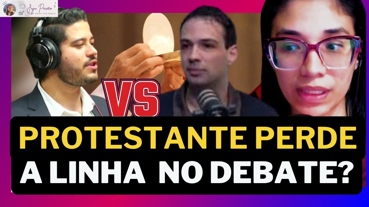PROTESTANTE FICA SEM ARGUMENTOS E APELA PARA O ATAQUE? (ANÁLISE DO DEBATE)