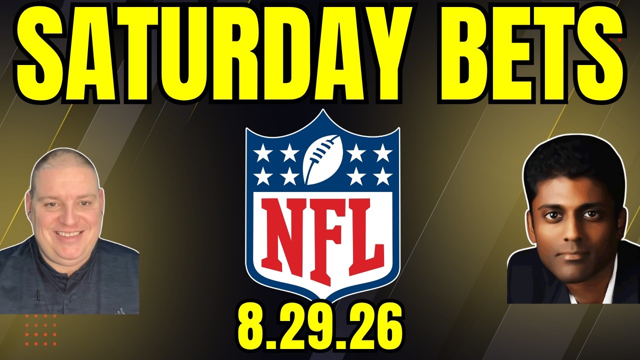 Saturday NFL Preseason Week 3 Picks - 8/29/26 l Craig Trapp & Indian Cowboy NFL Picks & Predictions