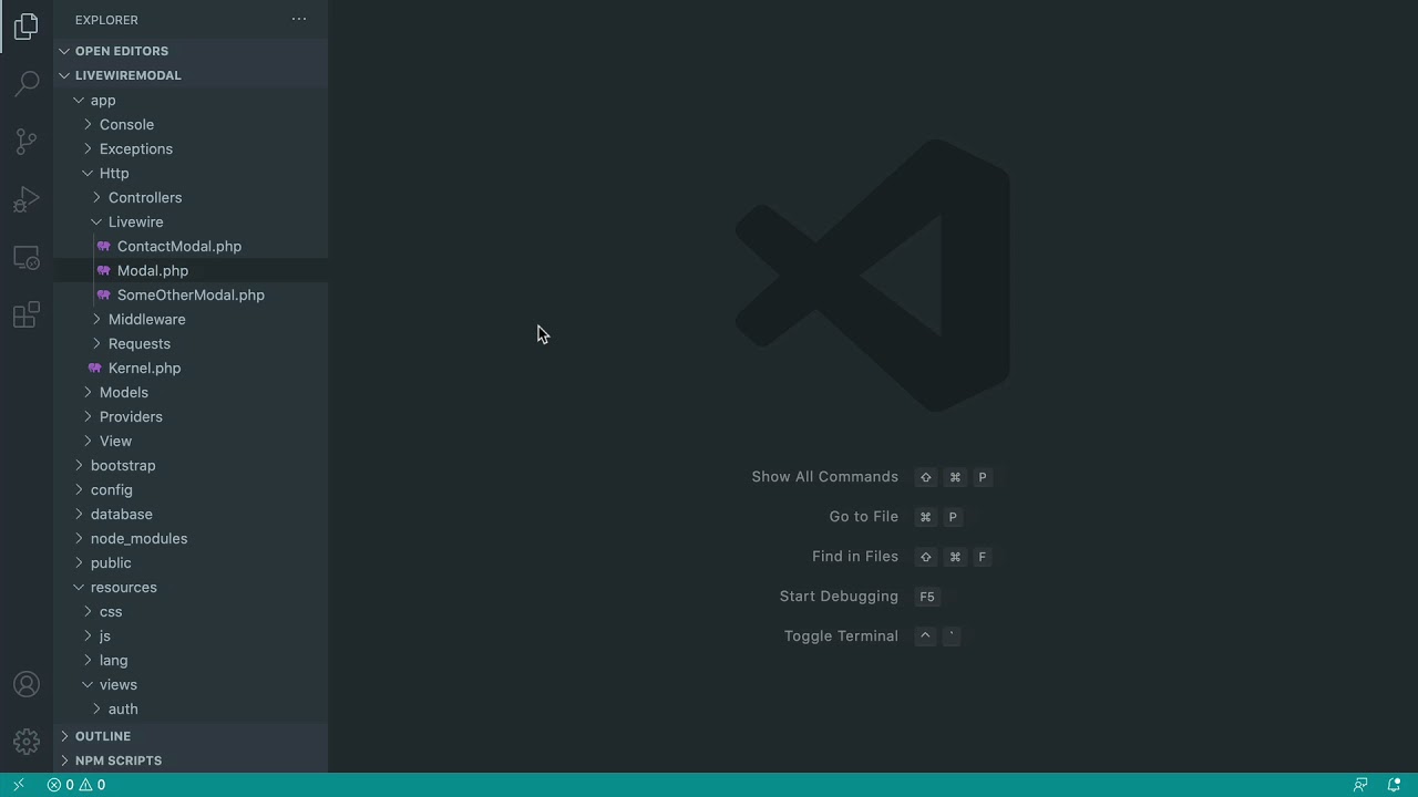 Global Modals with Livewire and Alpine.js