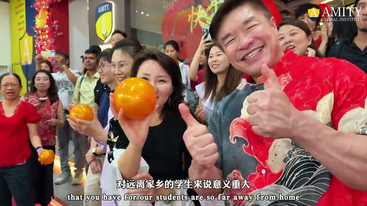 🎉 Celebrating the Spring Festival at Amity Global Institute