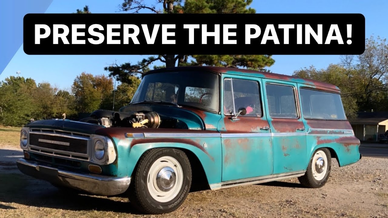 PATINA PRESERVE! Buffing the paint and using PATINA SAUCE!