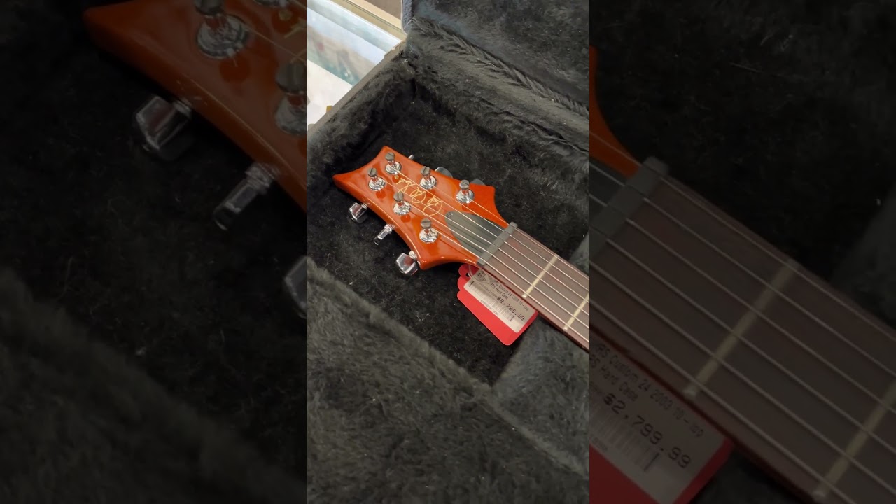 PRS Custom 24 2003 10-top Orange Electric Guitar #PRSCustom24 #PRSGuitars #Shorts