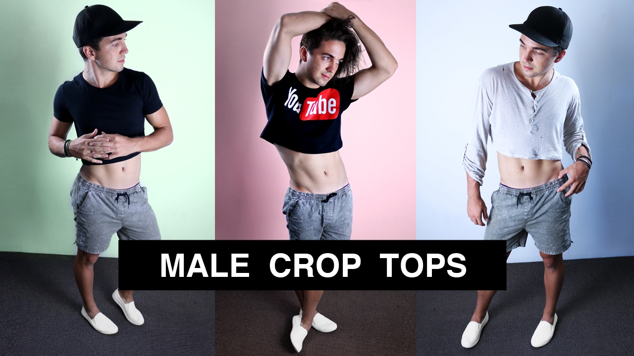 Male Crop Tops Are In Fashion - Men's Fashion