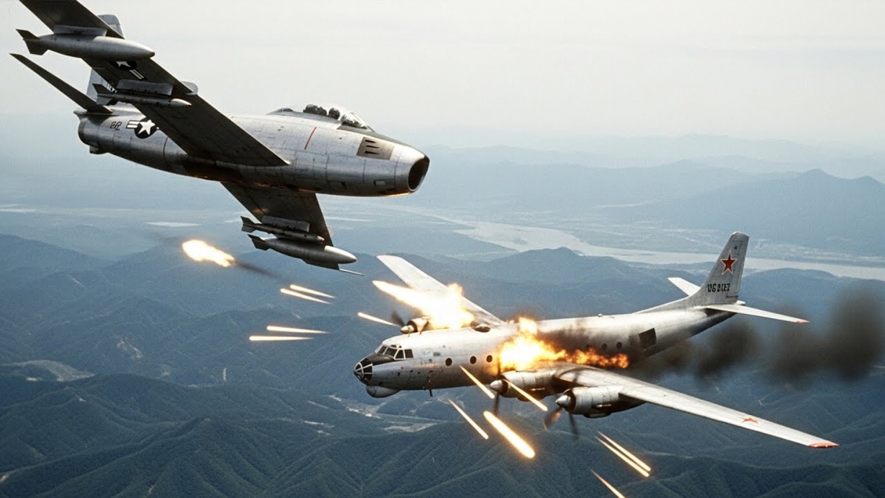 Soviet Il-12 Entered Korea Minutes Before Ceasefire — It Became Ralph Parr's 10th Kill