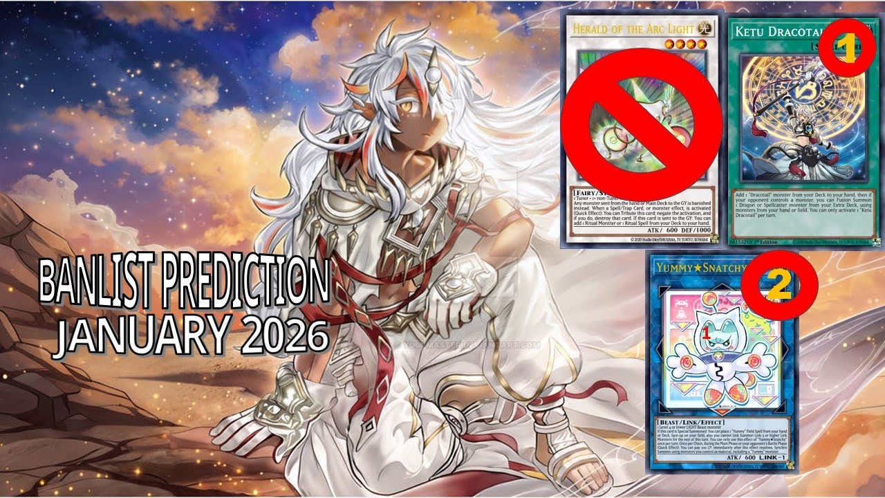 BANLIST PREDICTION JANUARY 2026 YUGIOH!!! ALBAZ IS A NEW METAGAME!!!
