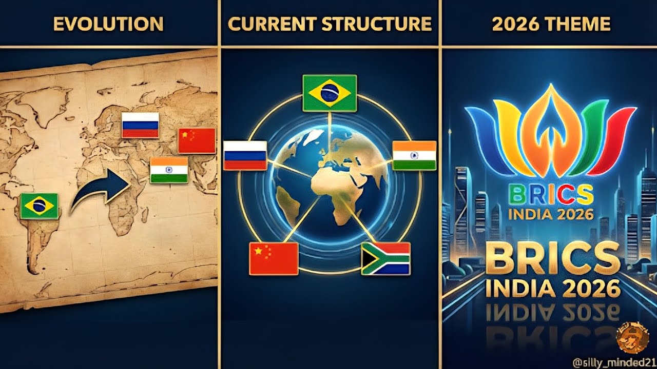 BRICS 2026 Explained: Evolution, New Members & India’s Masterplan |RELEVANCE |UPSC | IR |UPPSC |PSIR
