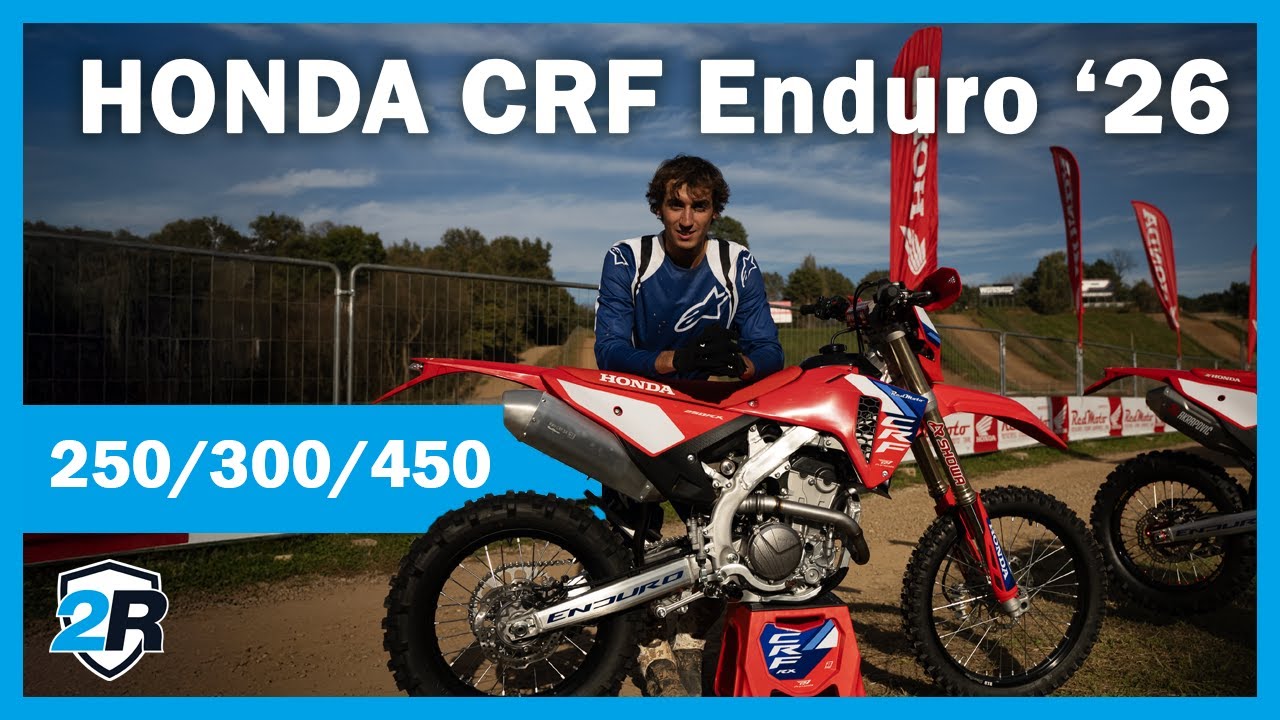 Honda CRF ENDURO: abbiamo provato il modello 2026!
