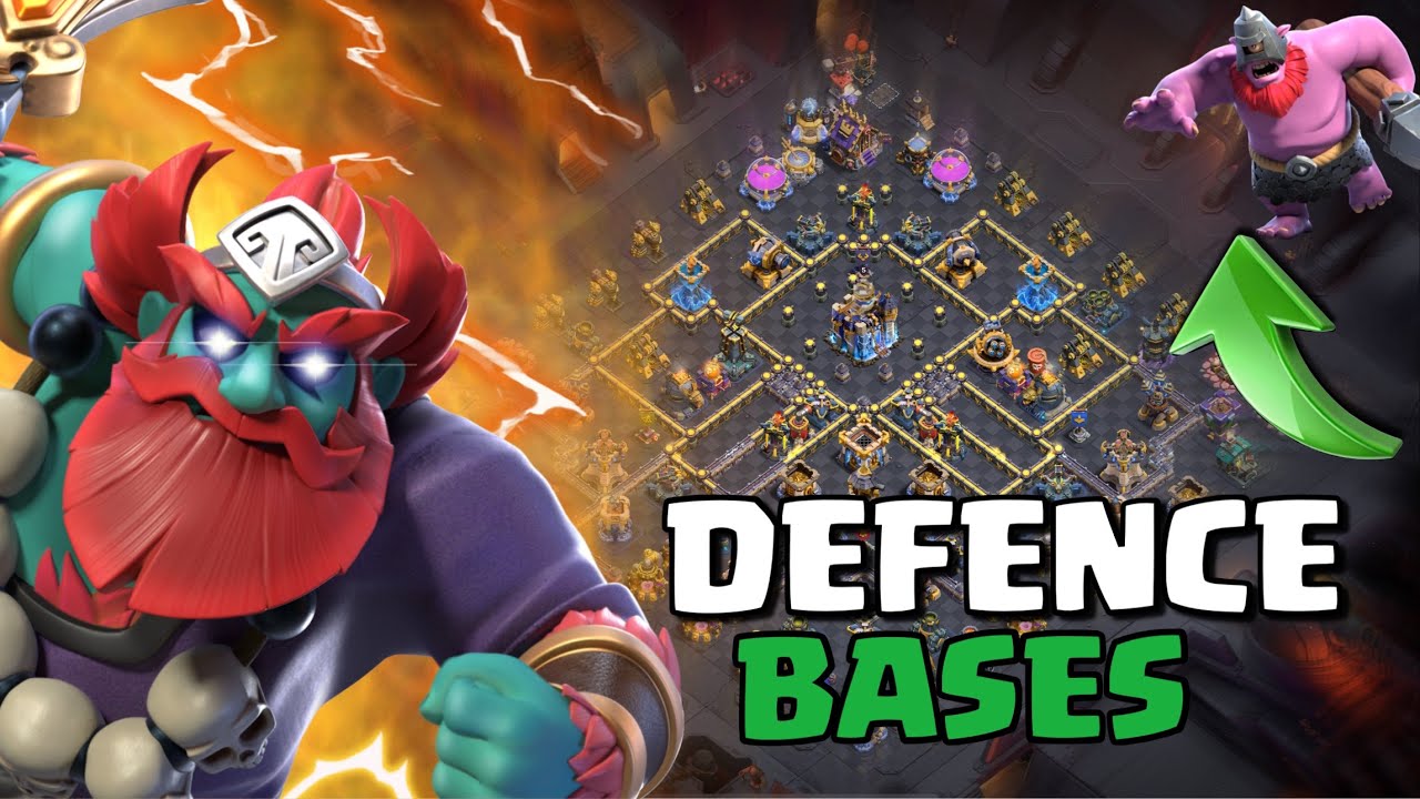 BEST TH18 WAR BASE LINKS | UNBEATEN TH18 CWL DEFENCE BASES IN CLASH OF CLANS