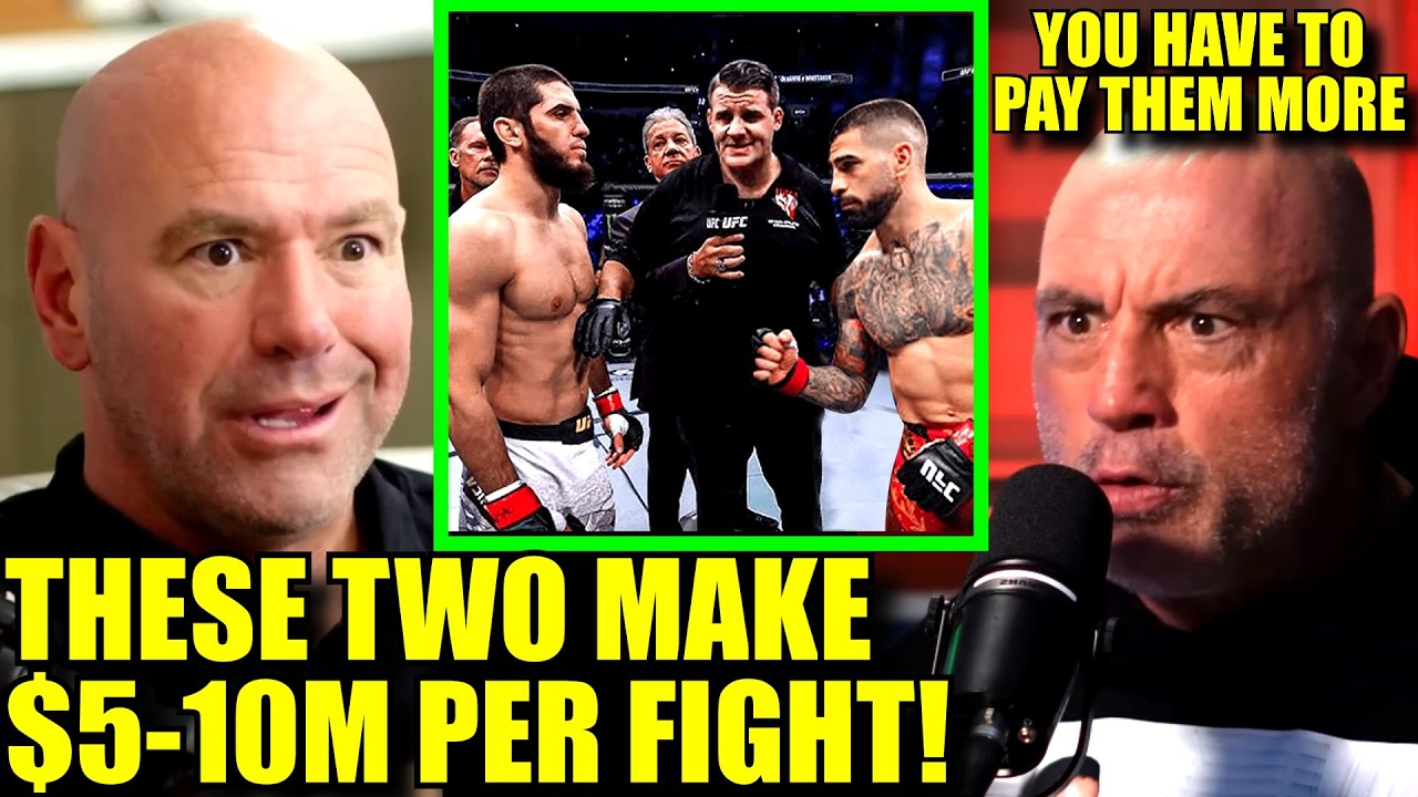INSANE UFC PAY OF ILIA TOPURIA AND ISLAM MAKHACHEV REVEALED!, Khamzat is a crotch sniffer, Joe Rogan