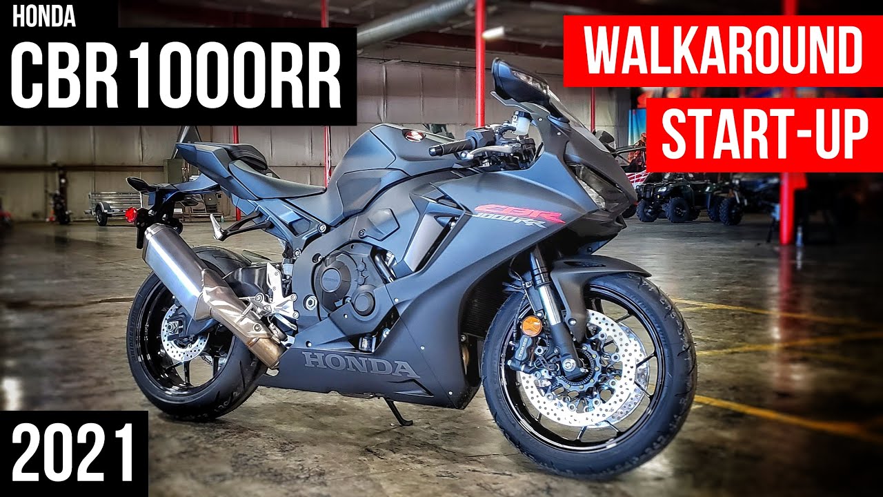 2021 Honda CBR1000RR ABS Walk-Around + Exhaust Sound | 1000 cc Sport Bike / Motorcycle