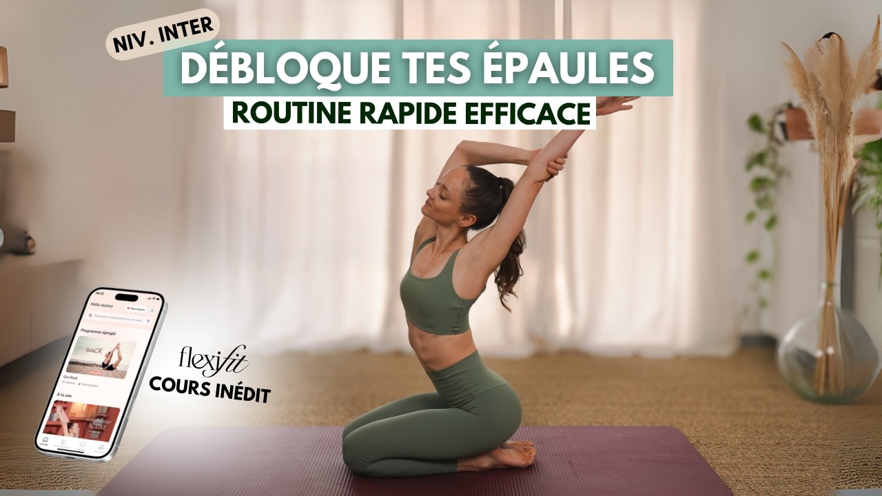 Débloque la souplesse de tes épaules grâce à cette routine mobilité !