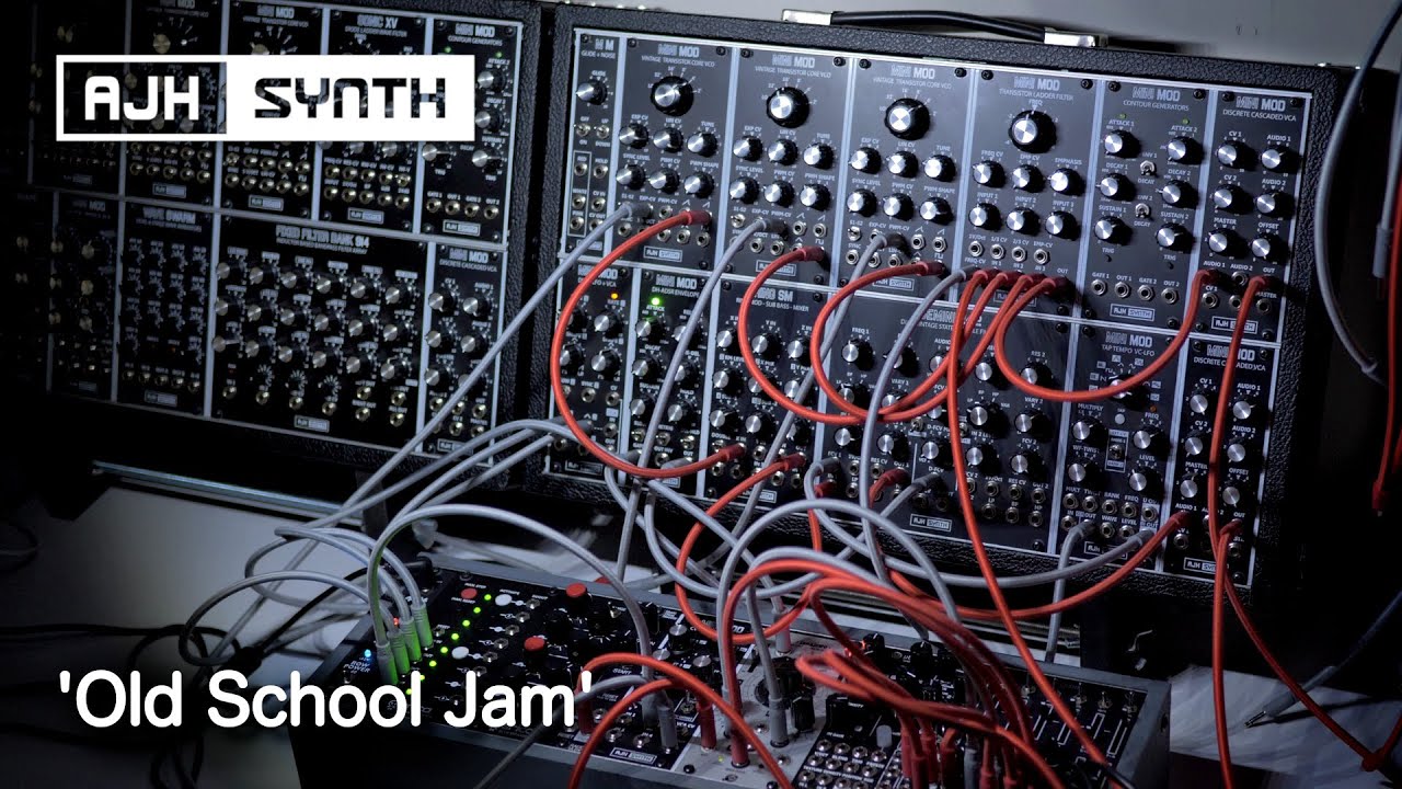 'Old School Jam' All-modular, Step Sequencer, Bucket Brigade Delay, Eurorack FX, and no quantiser!