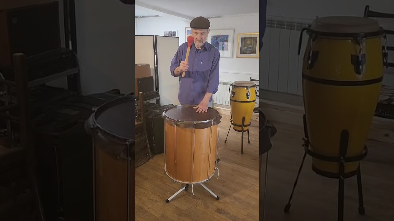 Surdo 1. #surdo #drum #samba #rhythm #percussion #lesson
