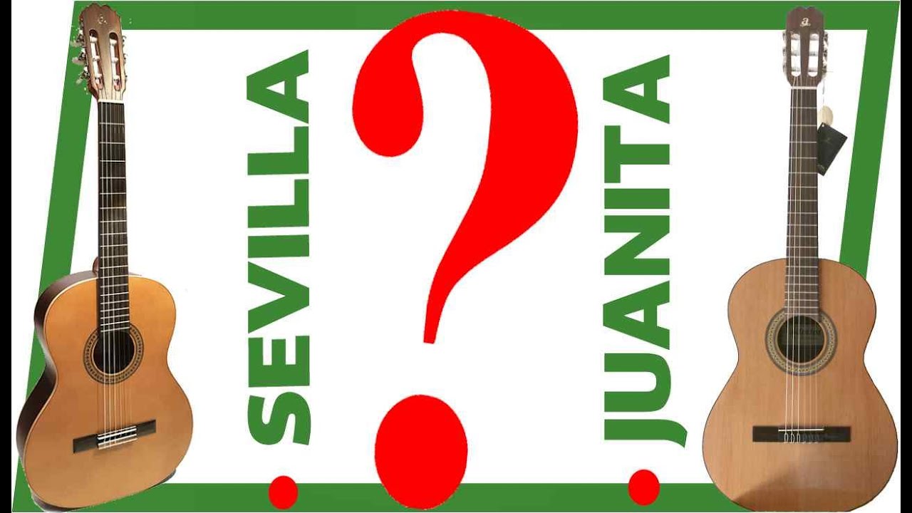 ✅ Diferencias - opinión sobre las 🎸 GUITARRAS Clásicas [ADMIRA SEVILLA vs. JUANITA] en 2022
