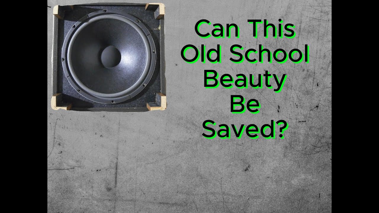 DBX 15 Inch Subwoofer Revival