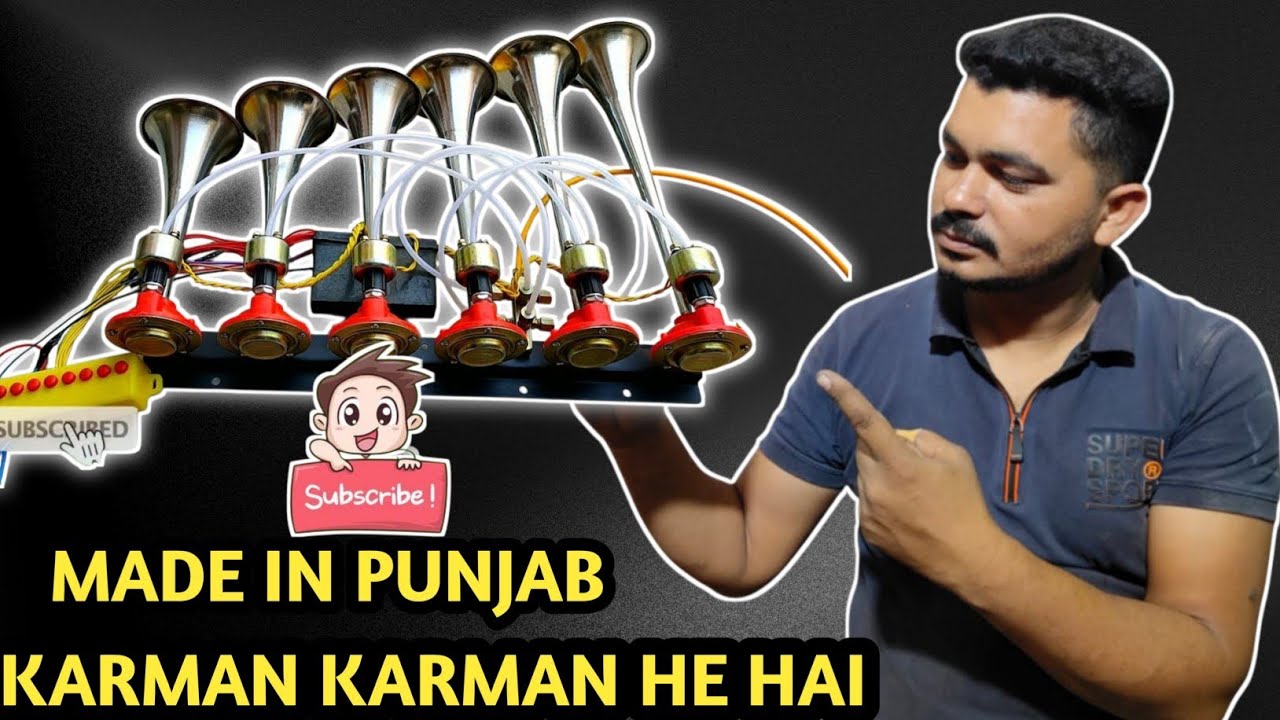 6 PIPE KARMAN HORN ISKE V APNA MAJA HAI 