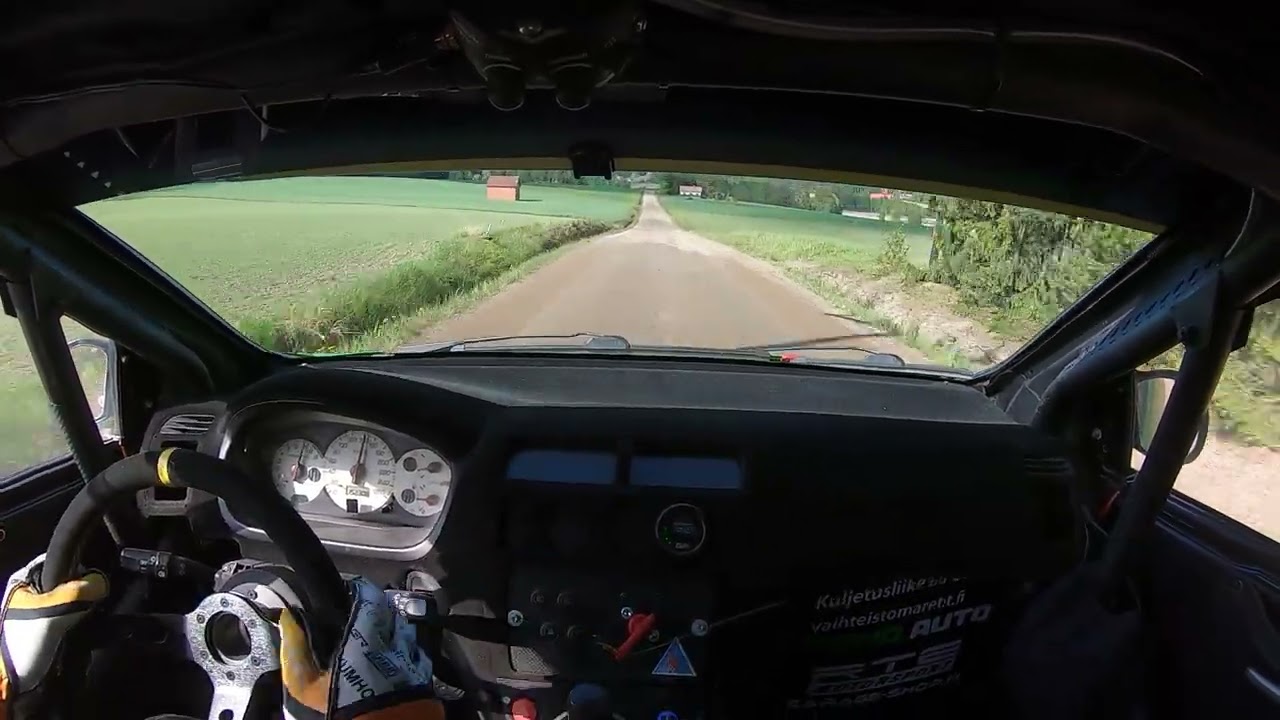 Rallybaron Mäntsälä ralli 2023 huttunen/bergström EK7