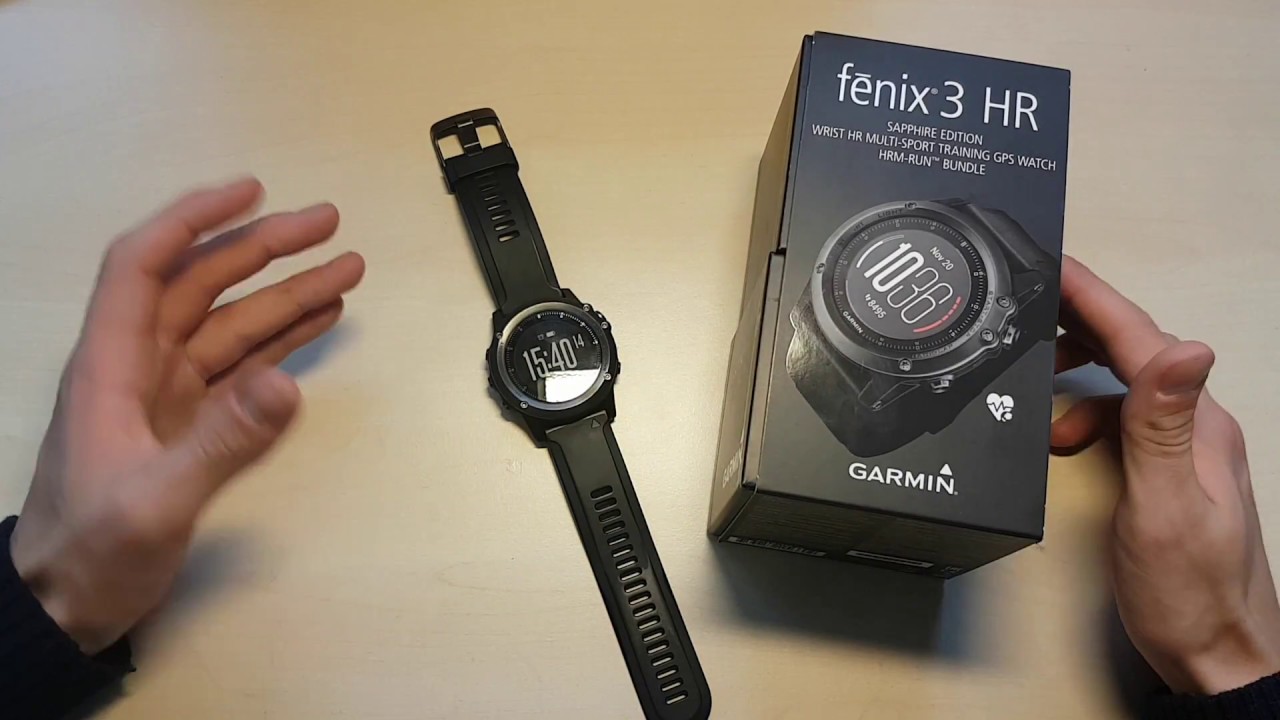 Fenix 3 HR (HRM-Run Bundle) - Review