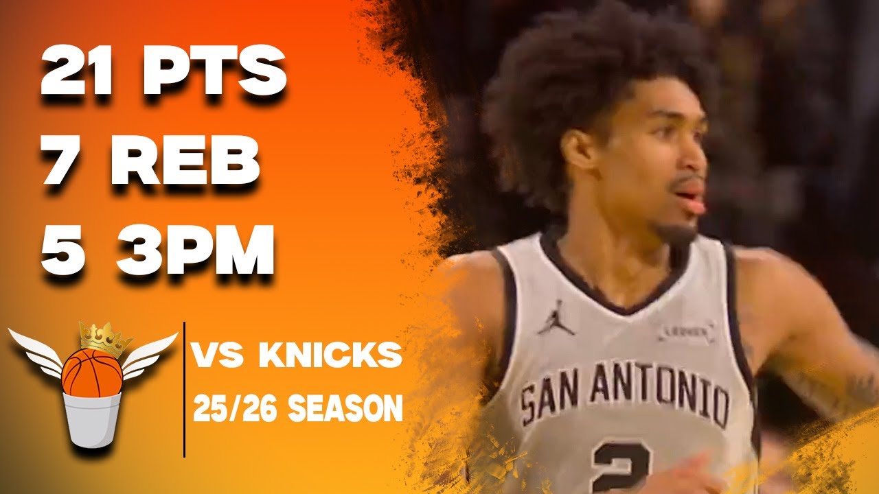 Dylan Harper 21 Points vs Knicks Full Highlights! (12/16/2025)