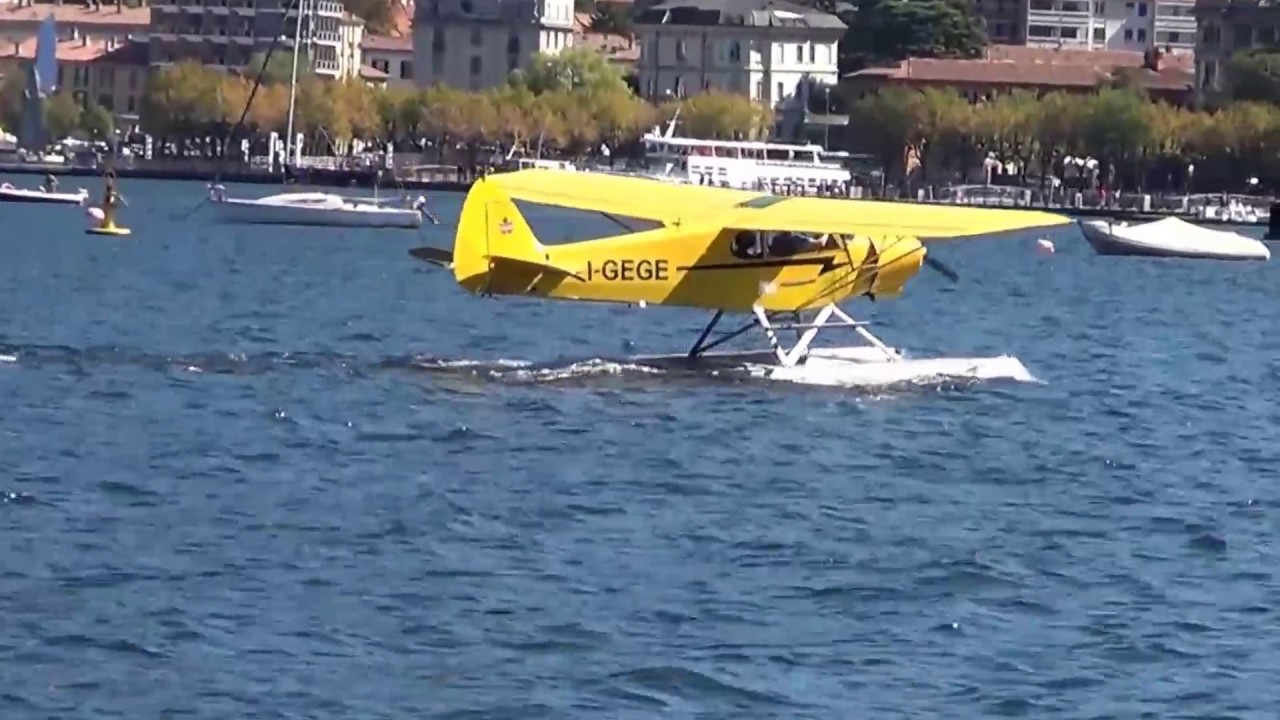 Idrovolanti in ammaraggio e decollo al lago di Como - Aero Club Como
