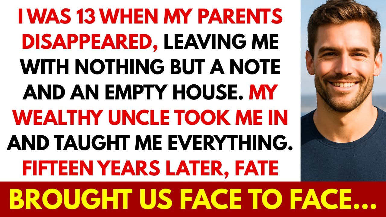 My Parents Left Me At 13. My Wealthy Uncle Raised Me. 15 Years Later, I Took Everything They Wanted