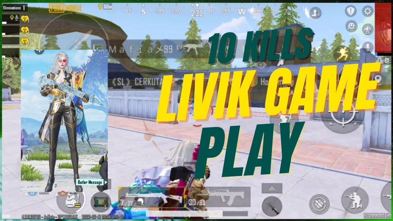 10 KILLS LIVIK SHOT GAME PLAY VIDEO 📷 || WITH XSUIT ||