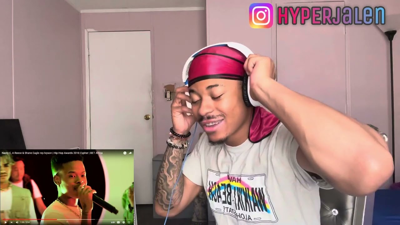 SOUTH AFRICA STAND UP🔥‼️NASTY C, AREECE, & SHANE EAGLE REP IVYSON | HIP HOP AWARDS 2018 CYPHER