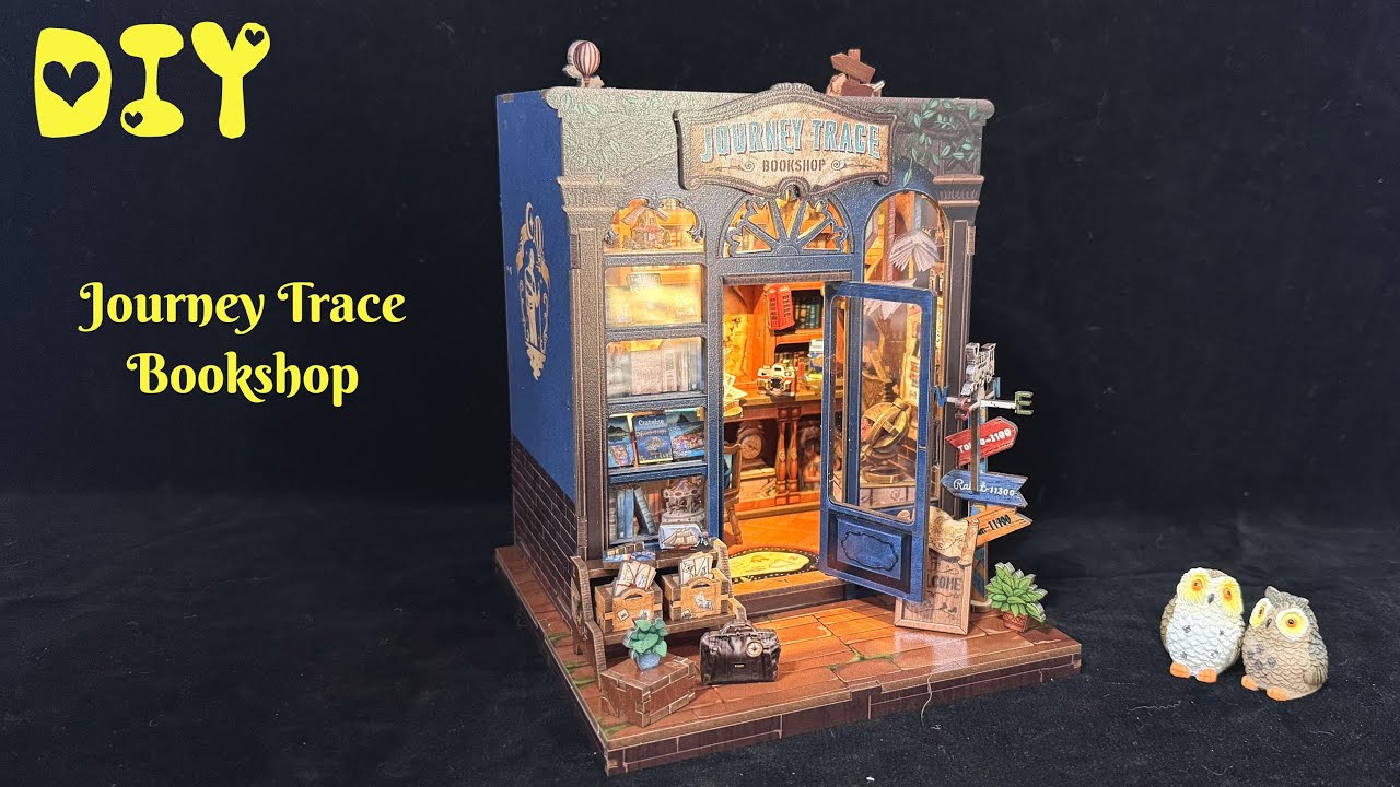 Cutebee Journey Trace Bookshop | Step-by-Step DIY Assembly 📚✨