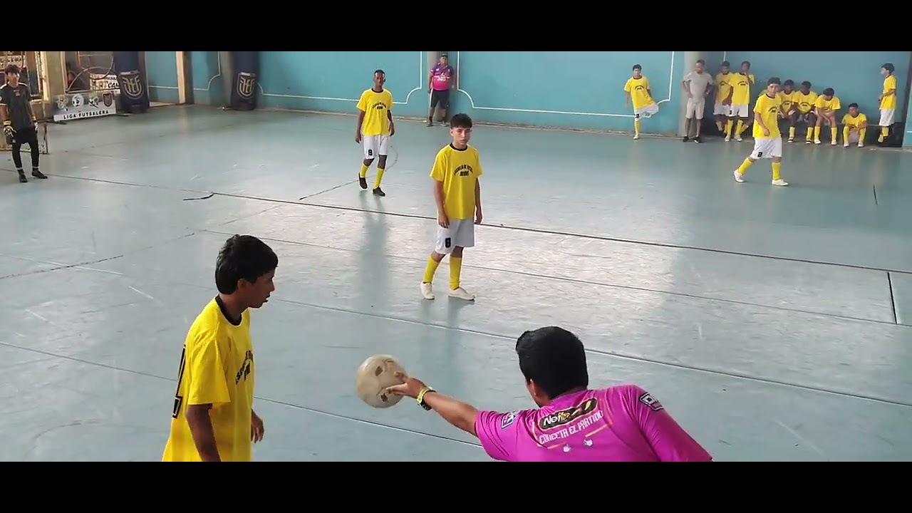 EnerFrío SP sub 17 vs EF Ayoví ( Primer Tiempo) Liga Futsalera 