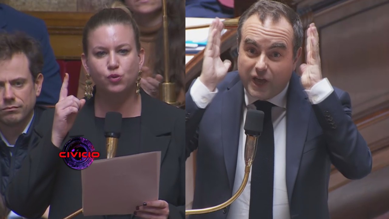 Lecornu pète un plomb et HURLE sur Panot 