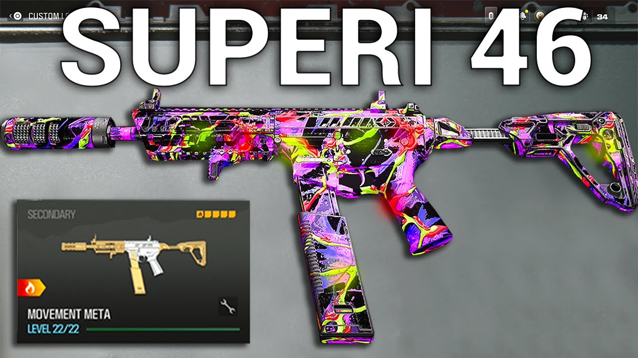 new META SUPERI 46 LOADOUT in WARZONE 3! (Best Superi 46 Class Setup) - MW3