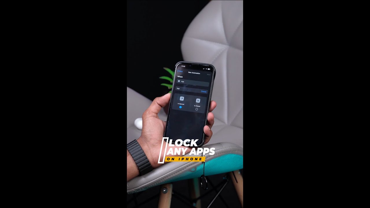 Lock ANY Apps on iPhone with Face ID or Passcode Without App 🤯 #shorts