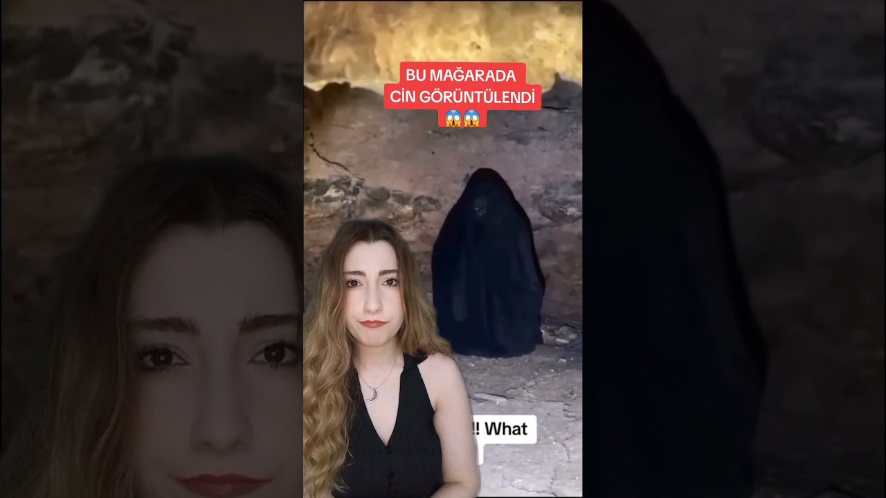 GER&Ccedil;EK CİN G&Ouml;R&Uuml;NT&Uuml;LERİ HERKESİ KORKUTTU! 😱😱 #shorts #tiktok #paranormal #popular
