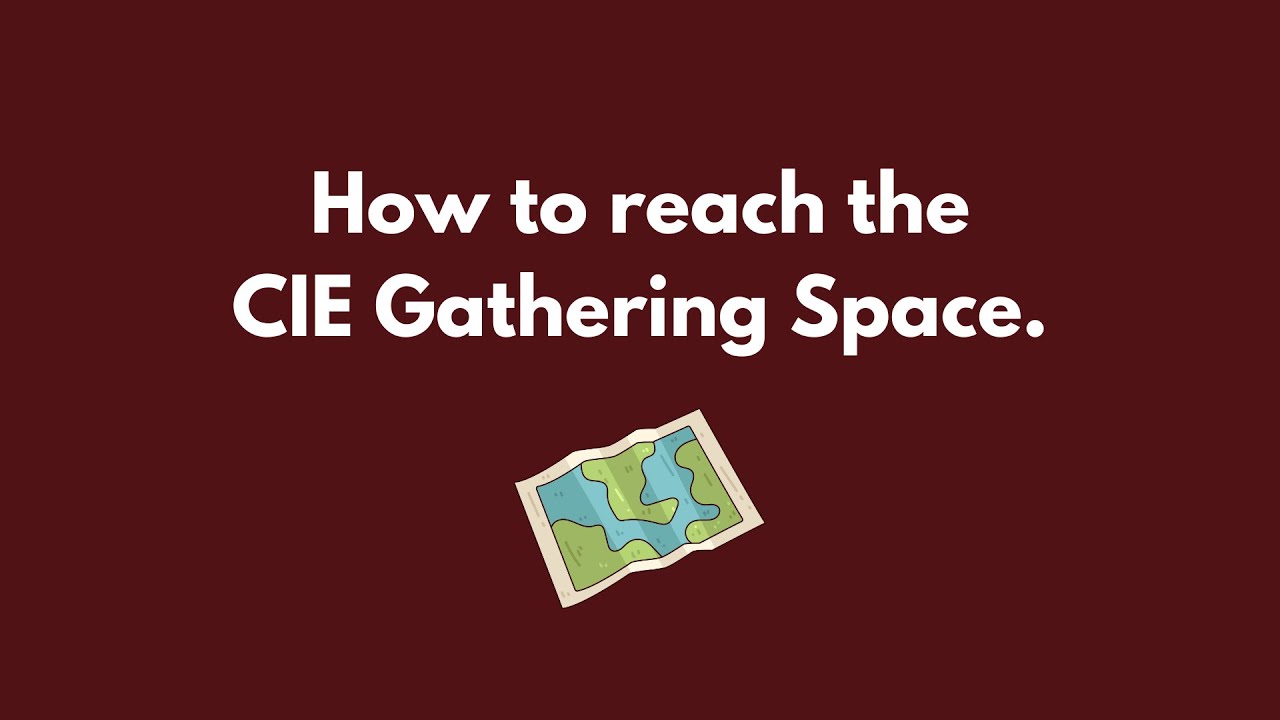 How to reach the CIE Gathering Space @ Alkek Library, TXST