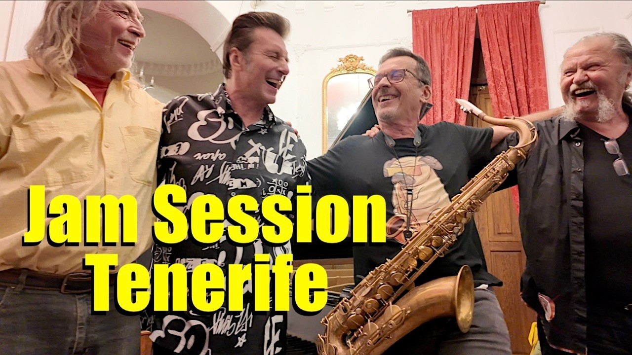 Rock'n'Roll Jam Session in Tenerife at El Castillo | Nico Brina, Alf List, Geraldo & Fernando