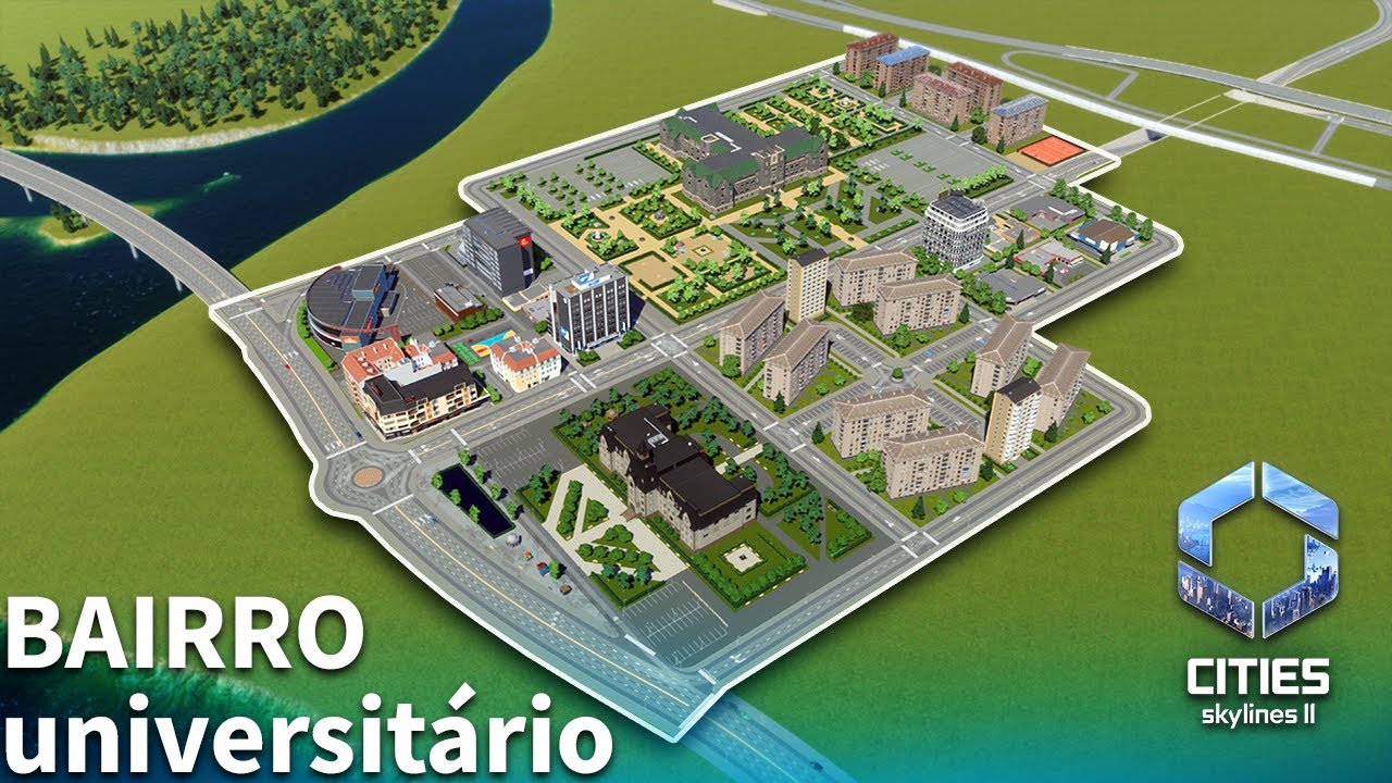 #21 | CIDADE UNIVERSITÁRIA [Cities: Skylines 2]