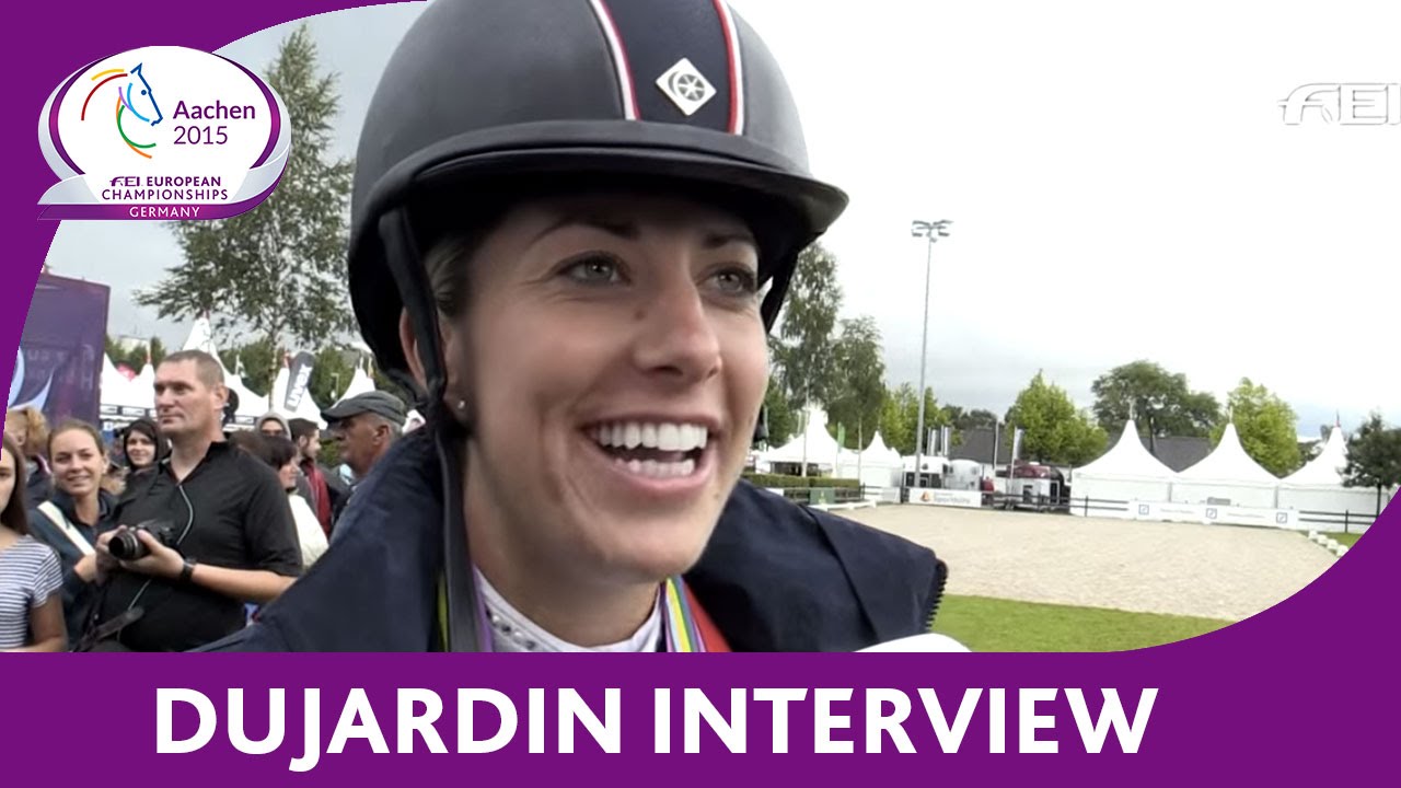 Charlotte Dujardin - Interview - Michael at the Euros - Aachen - FEI European Championships 2015