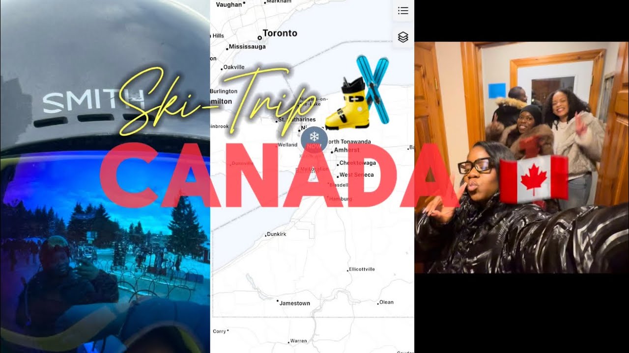SKI TRIP VISUALIZER | MINI-VLOG | MLK -SKI WEEKEND🎿