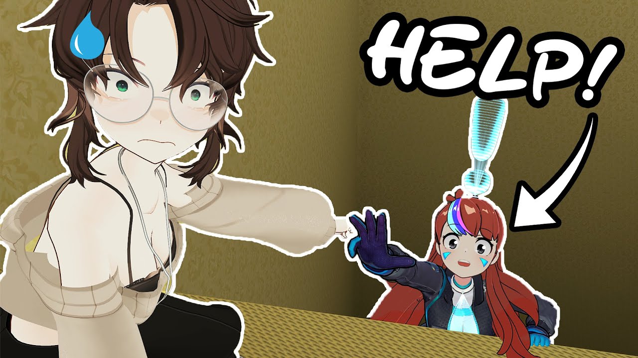 Exploring VRChat Backrooms w/ @Qyuwi