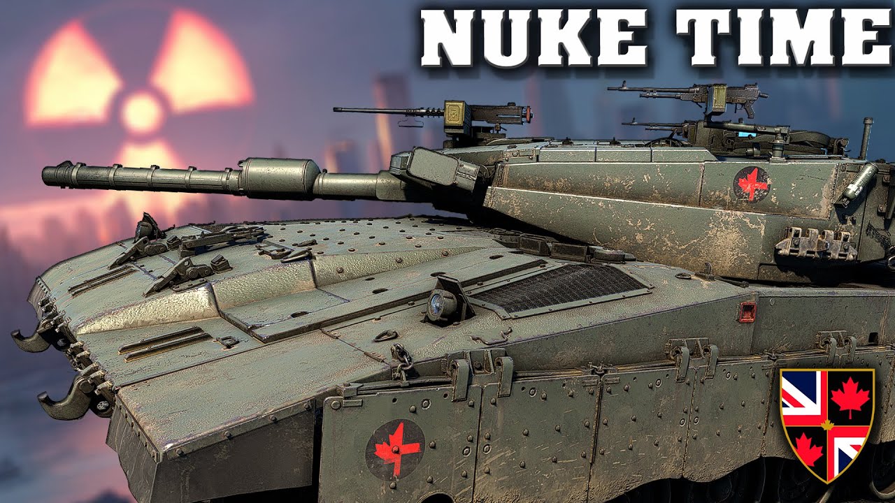 War Thunder: Nuke in the WORST MBT?! (Merkava Mk.3 Gameplay)